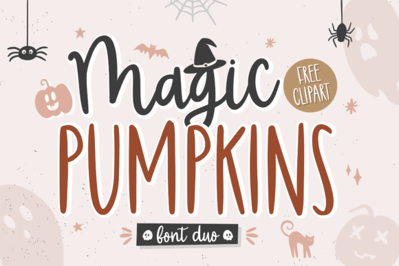 Magic Pumpkins Font Poster 1