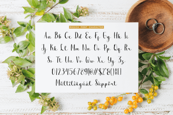 Magica Font Poster 7