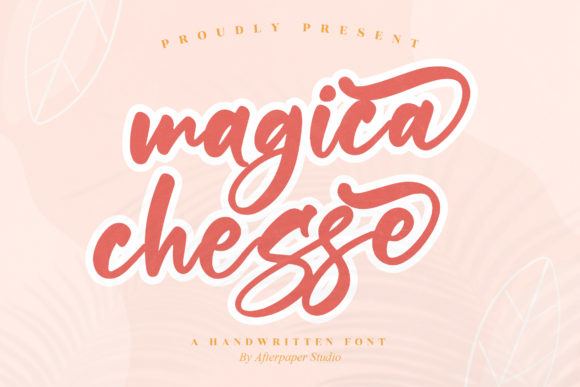 Magica Chesse Font Poster 1