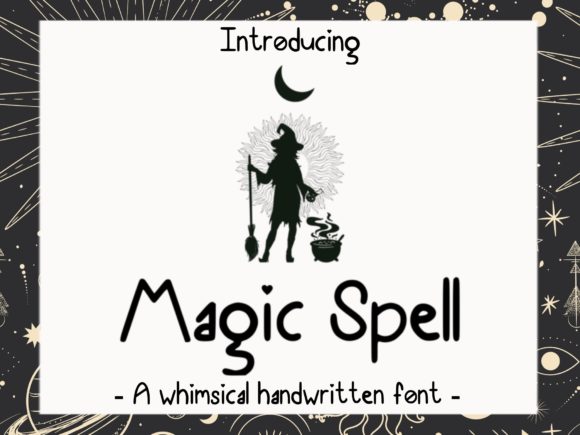 Magical Spell Font Poster 1