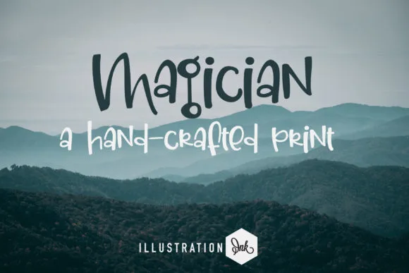 Magician Font Magician Font Poster 1
