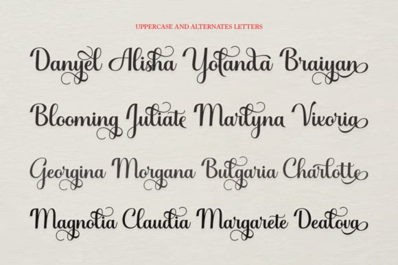 Magilova Font Poster 8