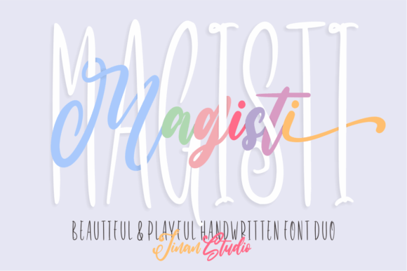 Magisti Duo Font Poster 1