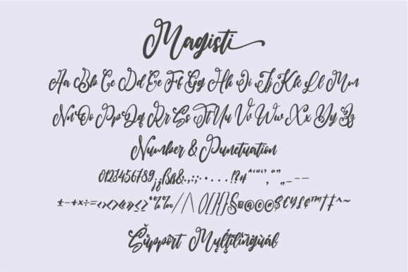 Magisti Duo Font Poster 8