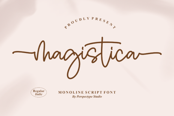 Magistica Font Poster 1