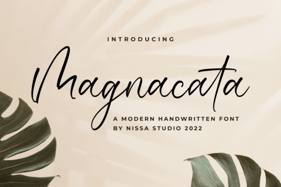 Magnacata Font Poster 1