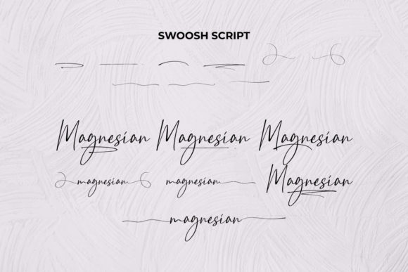 Magnesian Font Poster 11