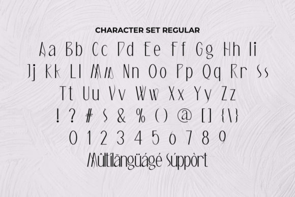 Magnesian Font Poster 3