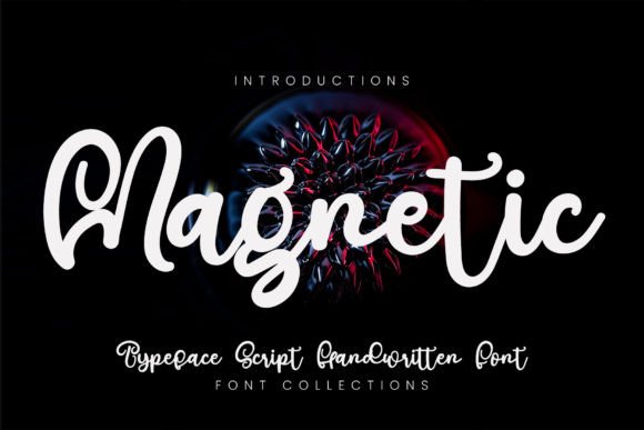 Magnetic Font Poster 1