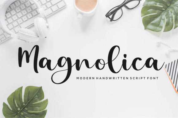 Magnolica Font Poster 1