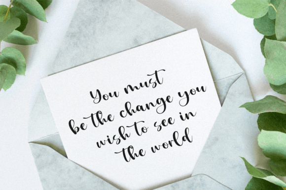 Magnolica Font Poster 6