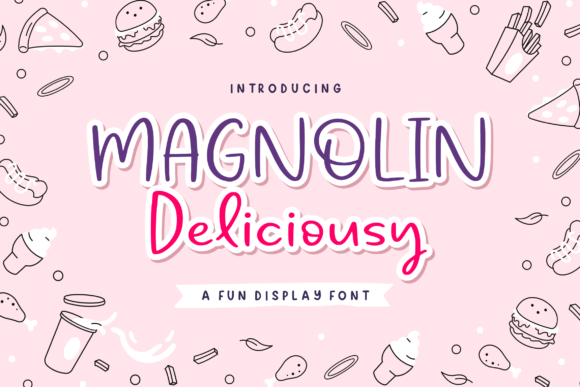 Magnolin Deliciousy Font Poster 1