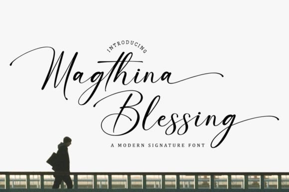 Magthina Blessing Font Poster 1