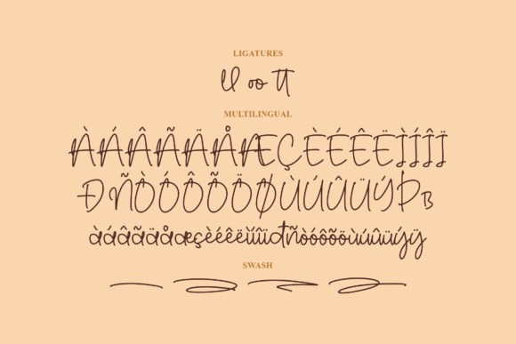 Mahligai Font Poster 14