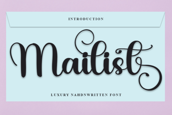 Mailist Font Poster 1