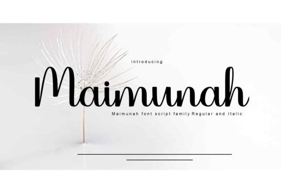 Maimunah Font