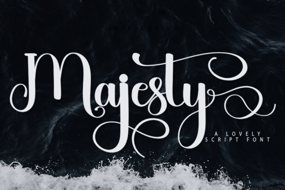 Majesty Font Poster 1