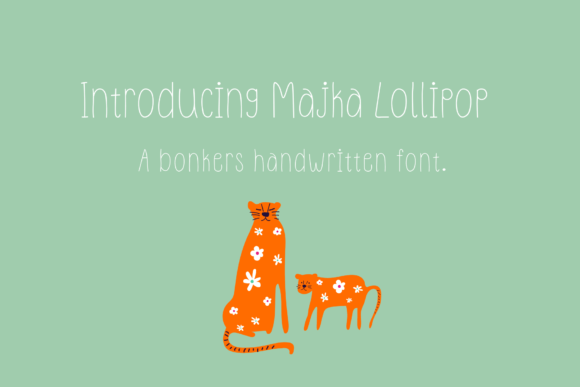 Majka Lollopopis Font Poster 2