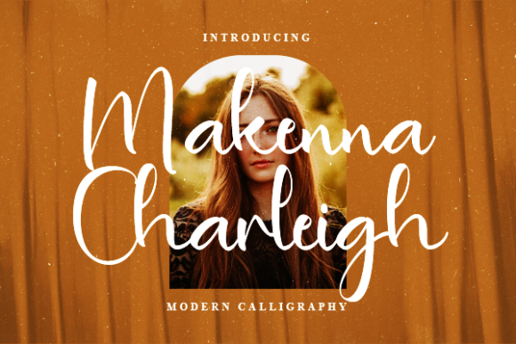 Makenna Charleigh Font Poster 1