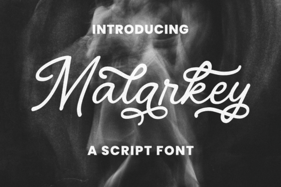 Malarkey Font Poster 1