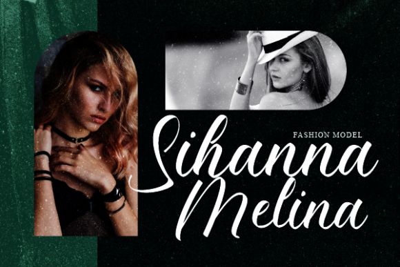 Malayah Amaris Font Poster 2