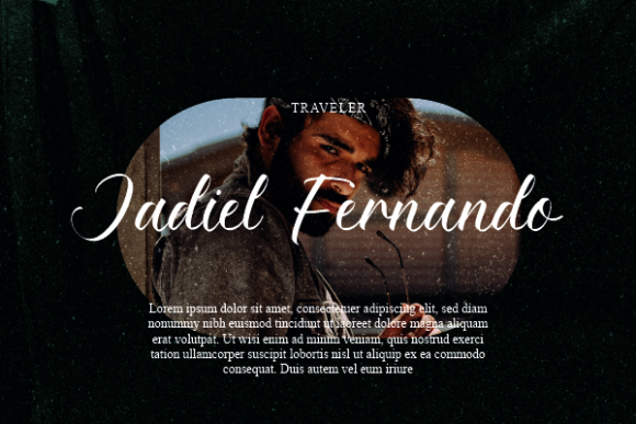Malayah Amaris Font Poster 10