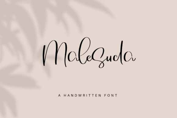 Malesuda Font Malesuda Font Poster 1