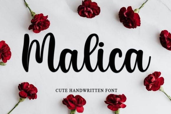 Malica Font Poster 1