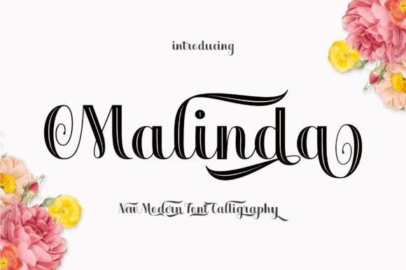 Malinda Font Poster 1