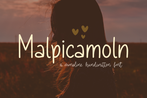 Malpicamoln Font Poster 1