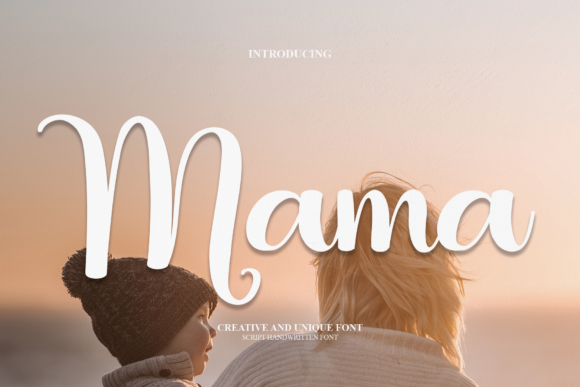 Mama Font Poster 1