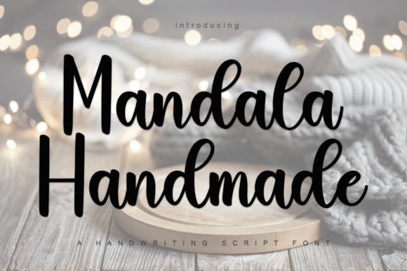 Mandala Handmade Font