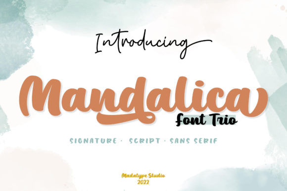 Mandalica Font Poster 1