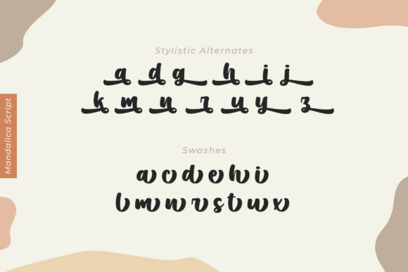 Mandalica Font Poster 10
