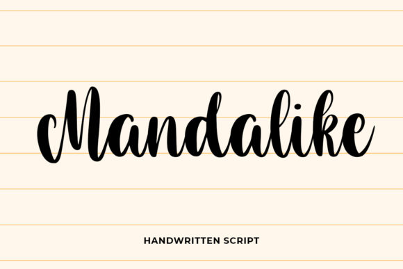 Mandalike Font Poster 1