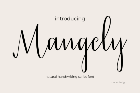 Mangely Font