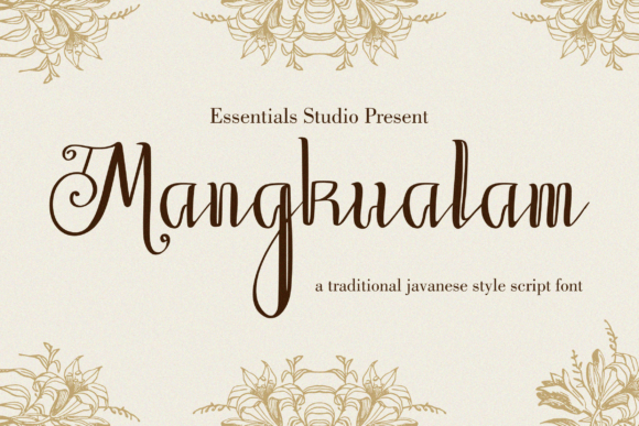 Mangkualam Font Poster 1