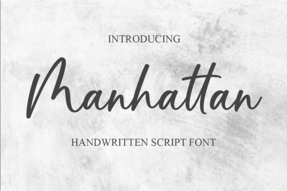 Manhattan Font