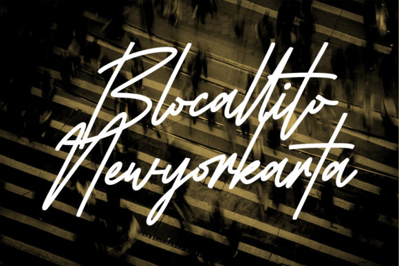 Manic Streets Font Poster 7