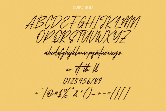 Manic Streets Font Poster 8