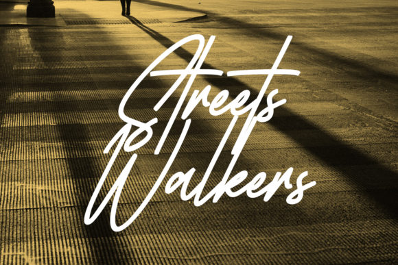Manic Streets Font Poster 10