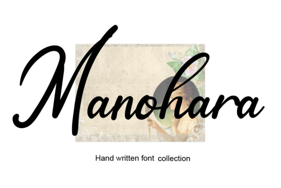 Manohara Font Poster 1