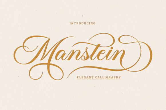 Manstein Font Poster 1