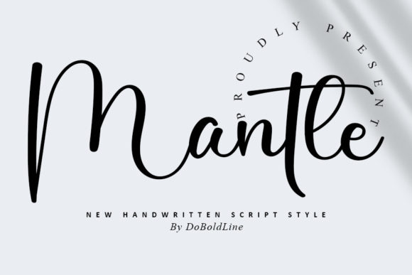 Mantle Font Poster 1