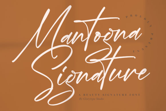 Mantogna Font Poster 1