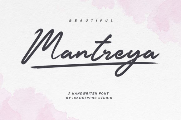 Mantreya Font Poster 1