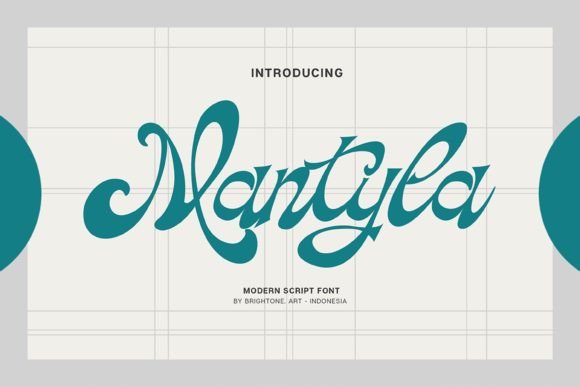 Mantyla Font Poster 1