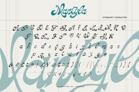 Mantyla Font Poster 2