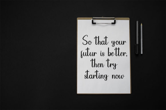 Manufacture Font Poster 3