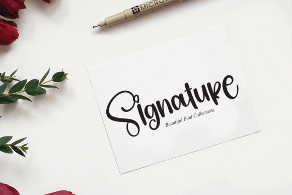Marble Font Poster 4